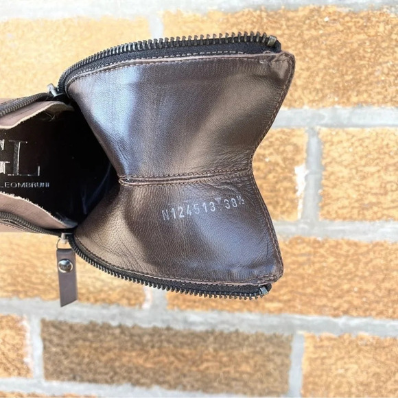 AGL Ella Block Heel Bootie Pewter gray 38.5/8.5 - Picture 10 of 12